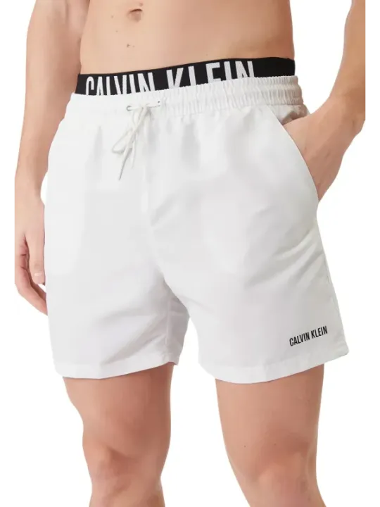 Calvin Klein Jeans Herren Badehose Weiß | online kaufen