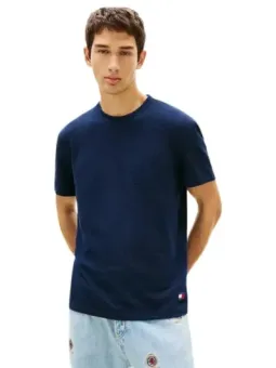 Tommy Hilfiger Jeans Herren T-Shirt Blau | online kaufen