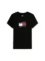 Tommy Hilfiger Jeans Damen T-Shirt Schwarz | online kaufen