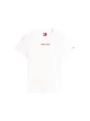 Tommy Hilfiger Jeans Damen T-Shirt Beige | online kaufen