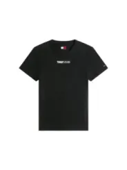 Tommy Hilfiger Jeans Damen T-Shirt Schwarz | online kaufen