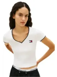 Tommy Hilfiger Jeans Damen Top Beige | online kaufen