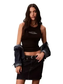 Calvin Klein Jeans Damen Top Schwarz | online kaufen