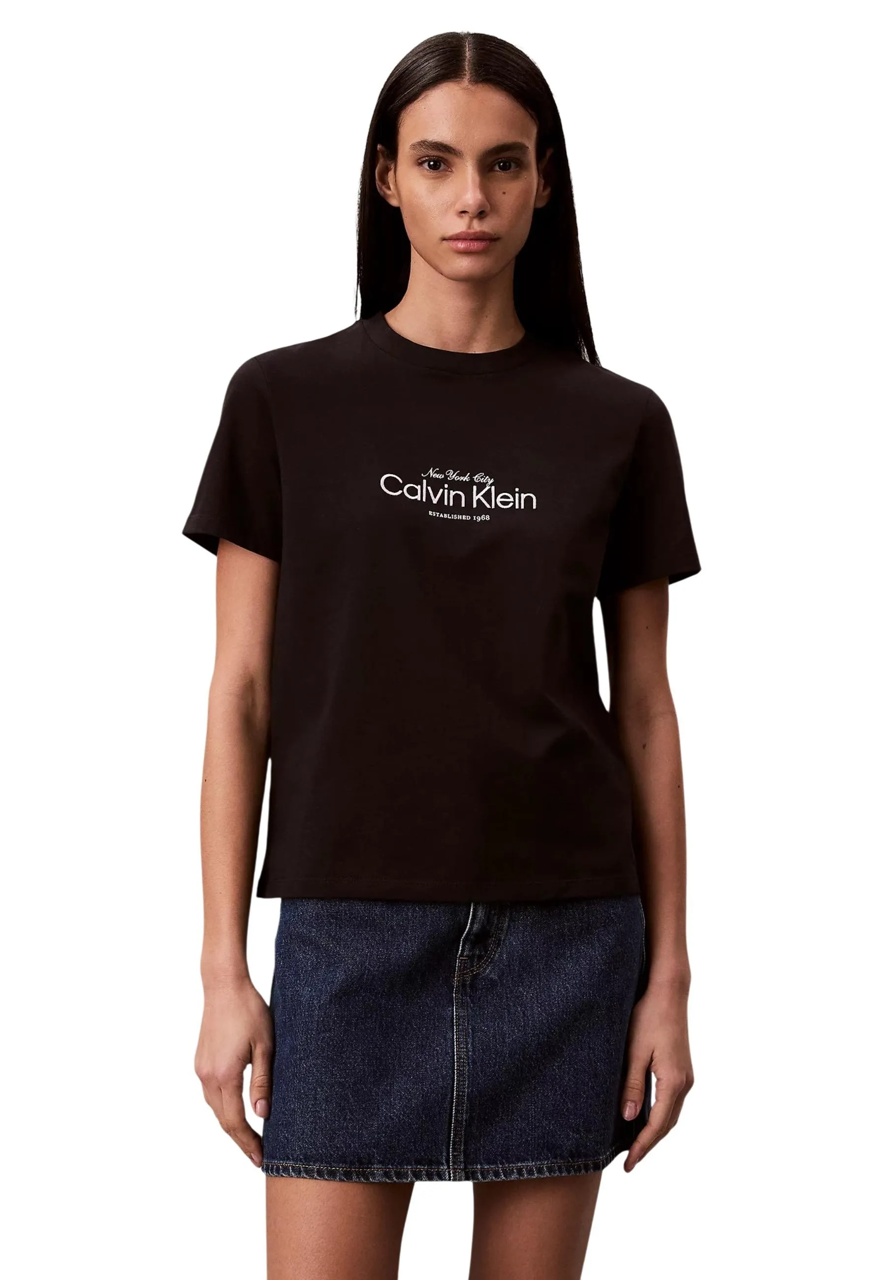 Damen T-Shirt Schwarz 513362