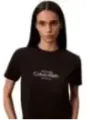 Calvin Klein Jeans Damen T-Shirt Schwarz | online kaufen