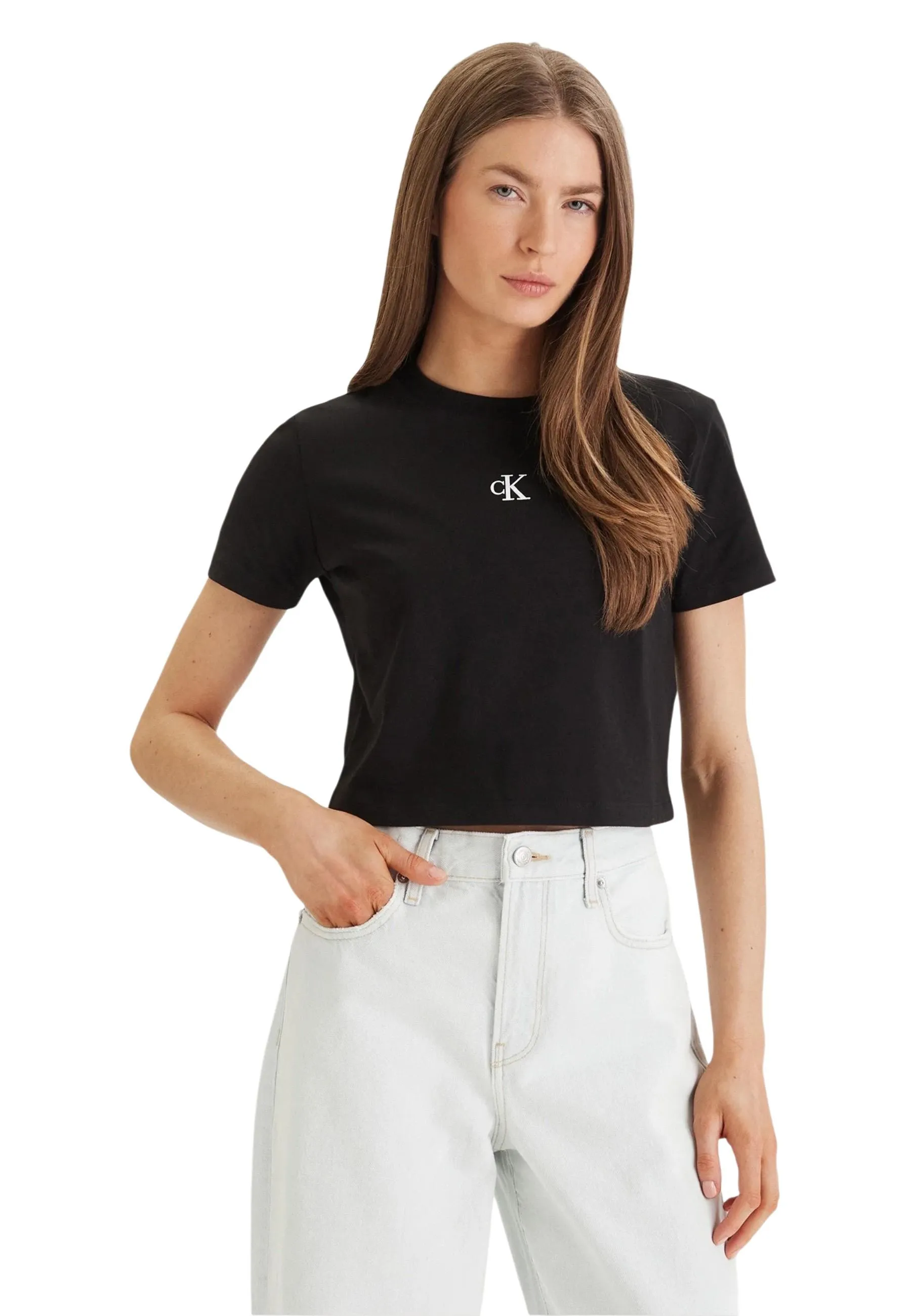 Damen T-Shirt Schwarz 513360