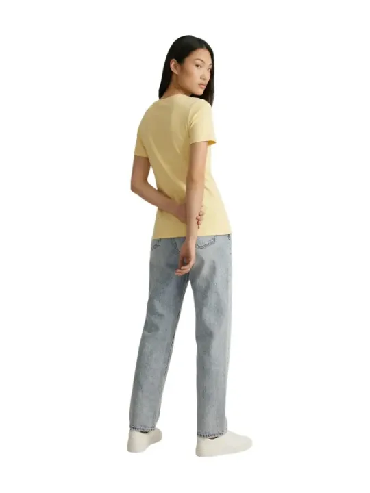 Jacqueline De Yong Damen T-Shirt Gelb | online kaufen