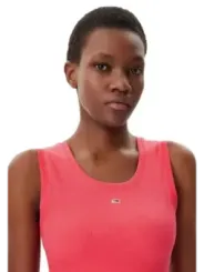 Tommy Hilfiger Jeans Damen Tank-Tops Fuchsinrot