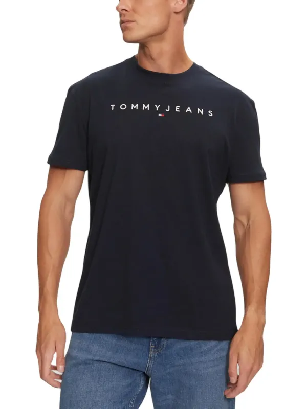 Tommy Hilfiger Jeans Herren T-Shirt Blau | online kaufen