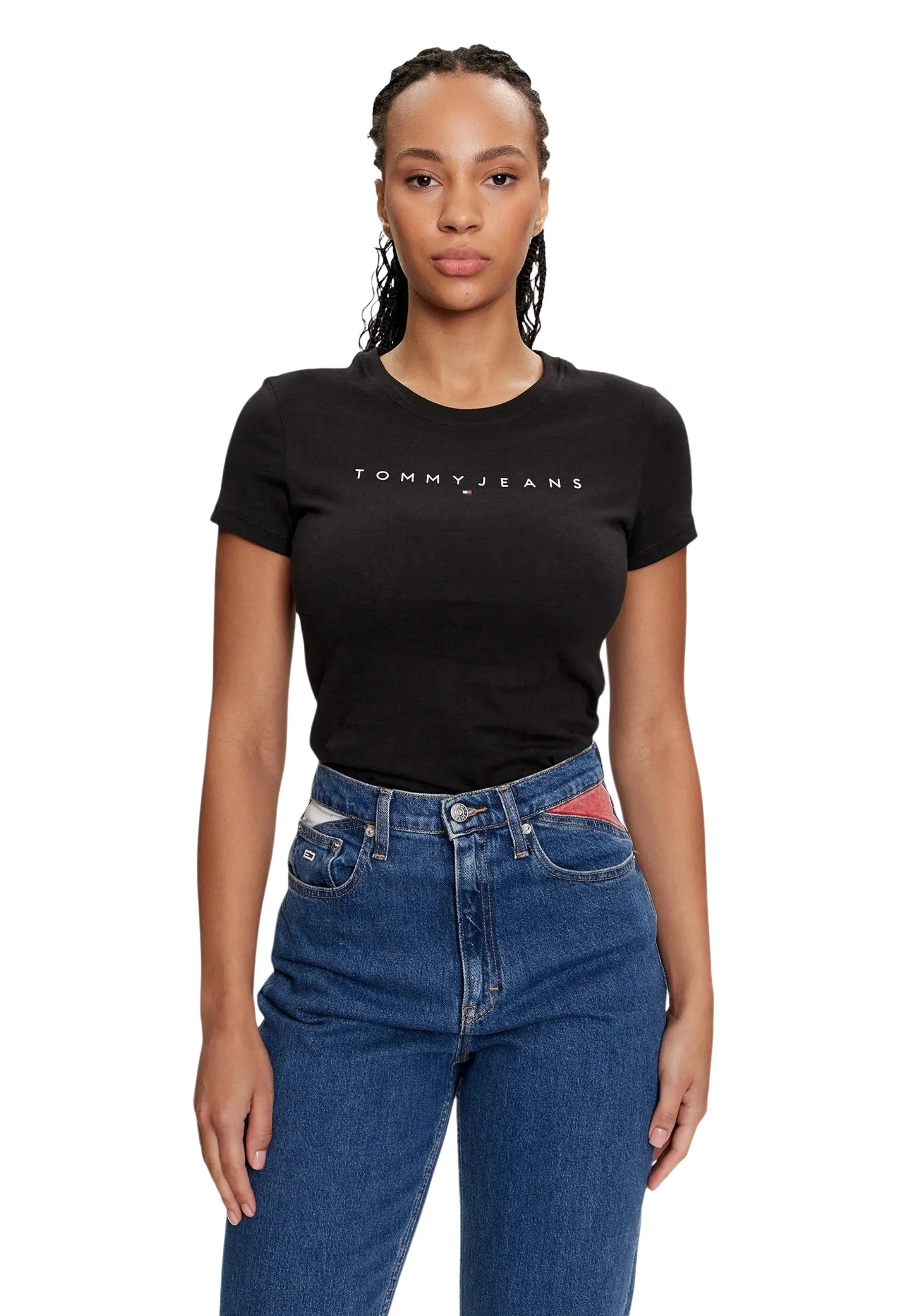 Damen T-Shirt Schwarz 513351