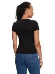 Tommy Hilfiger Jeans Damen T-Shirt Schwarz | online kaufen