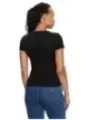 Tommy Hilfiger Jeans Damen T-Shirt Schwarz | online kaufen