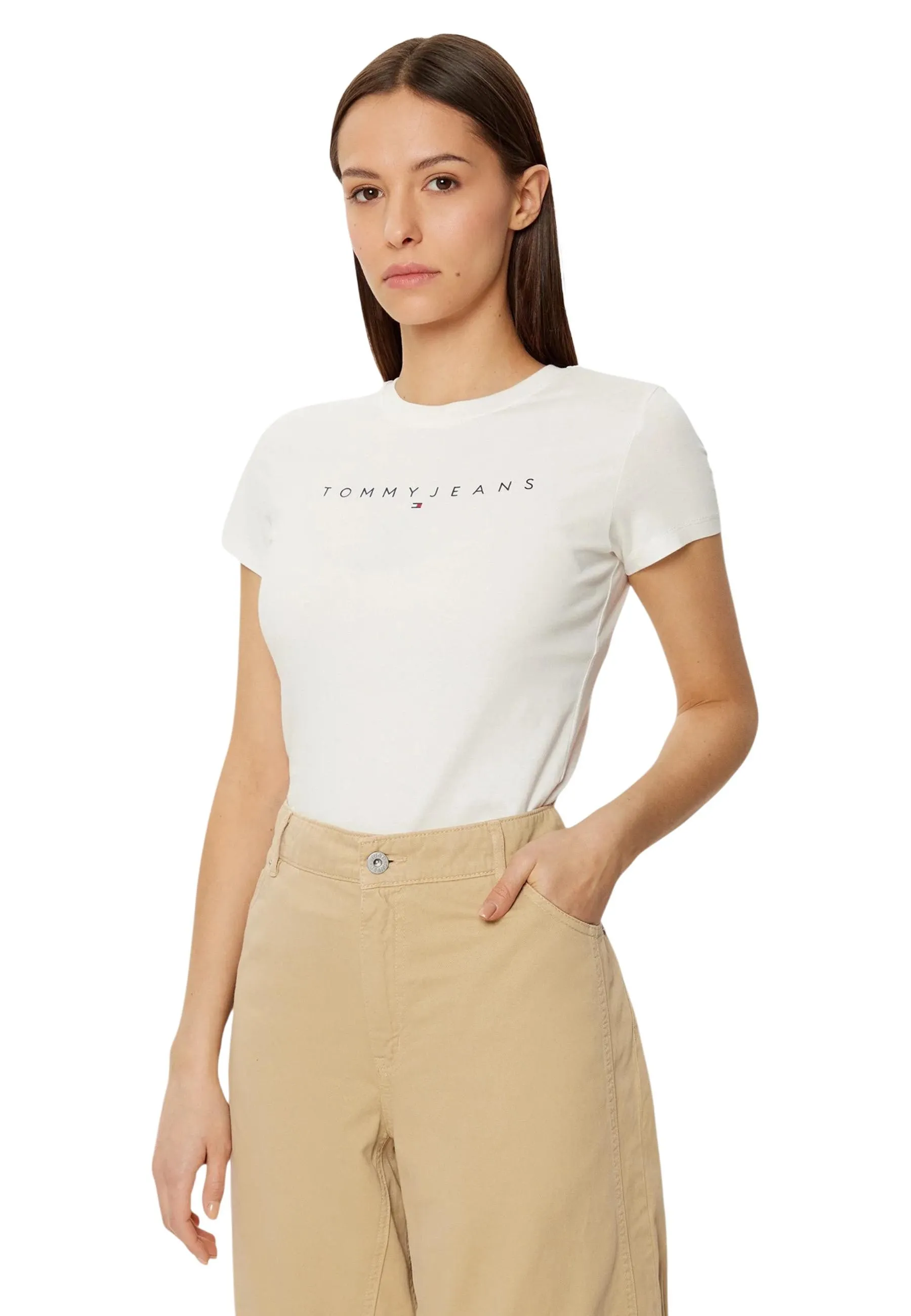 Damen T-Shirt Beige 513349