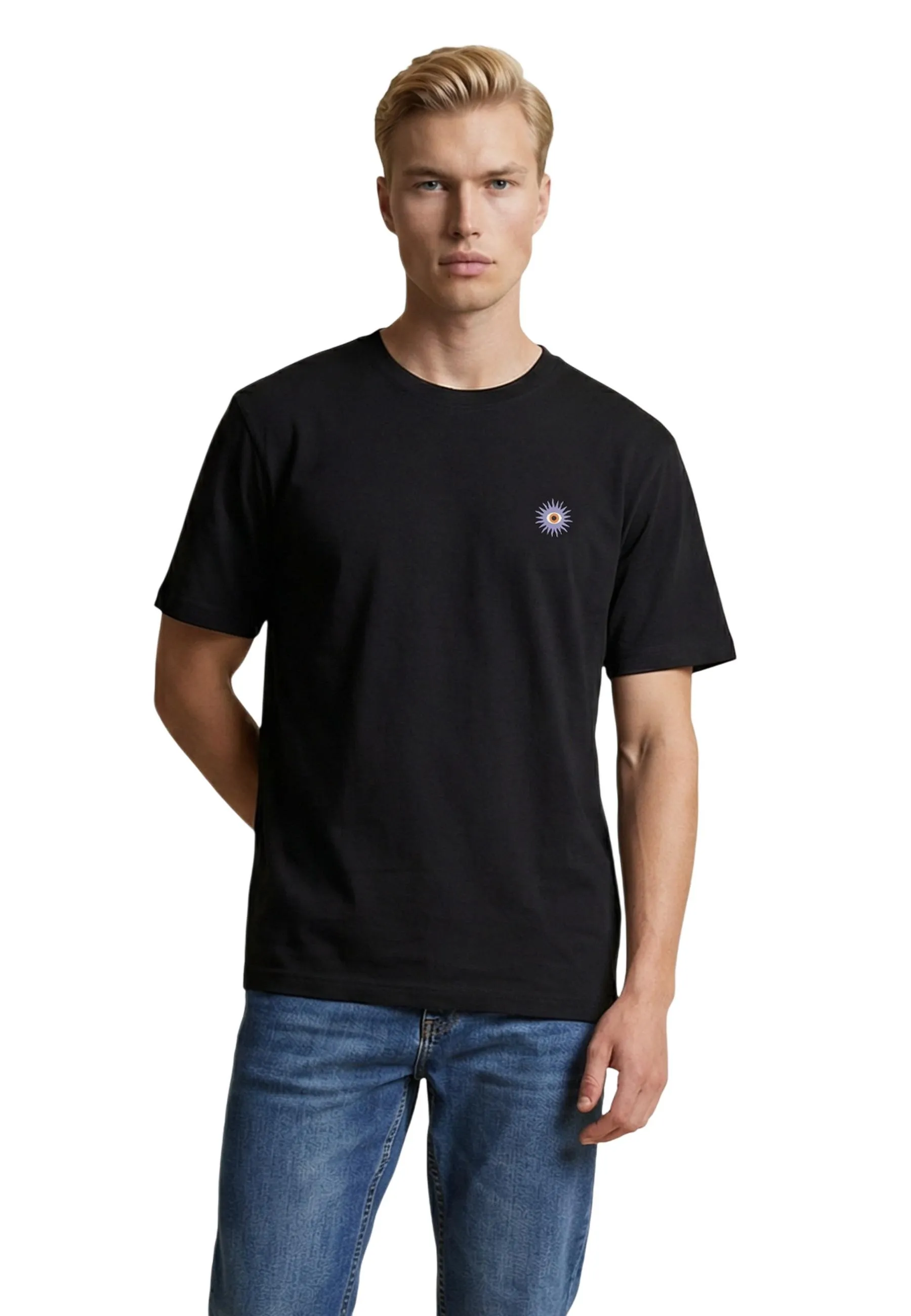 Herren T-Shirt Schwarz 517765