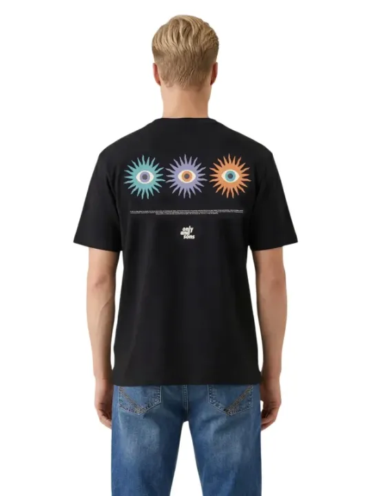 Only & Sons Herren T-Shirt Schwarz | online kaufen