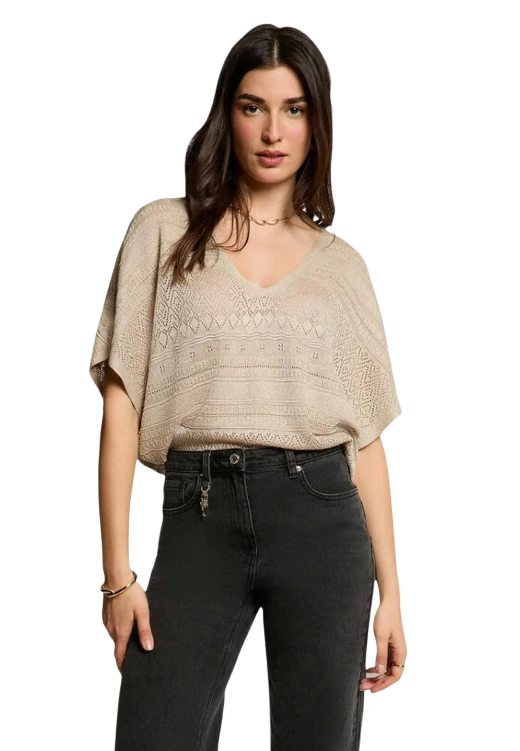 Damen Bluse Golden 517763
