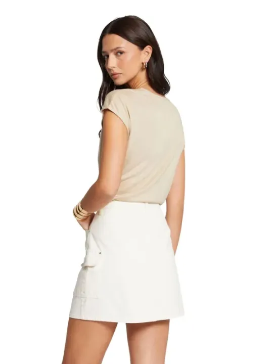 Morgan De Toi Damen Bluse Beige | online kaufen