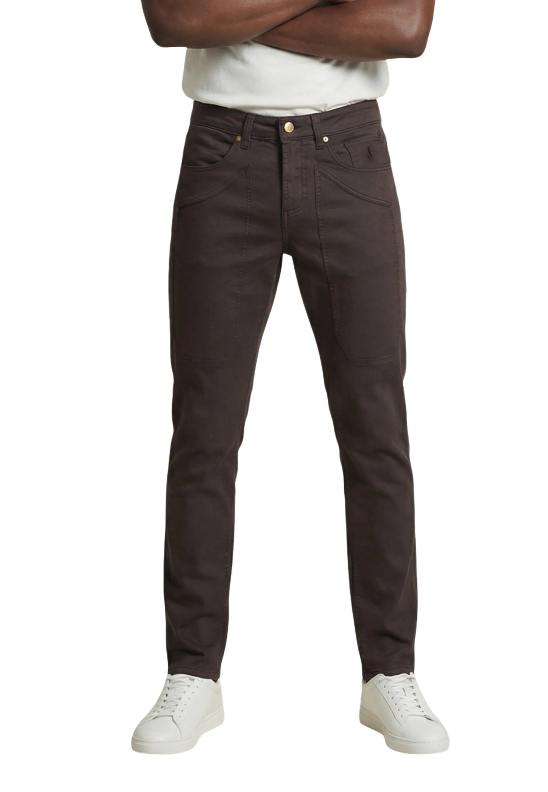 Jeckerson Herren Hose Braun 517757