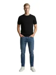 Yos Herren T-Shirt Schwarz | online kaufen