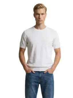 Yos Herren T-Shirt Weiß leihen – Flex-Fashion Verleih