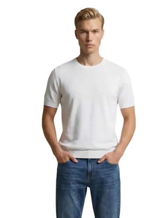 Yos Herren T-Shirt Weiß | online kaufen