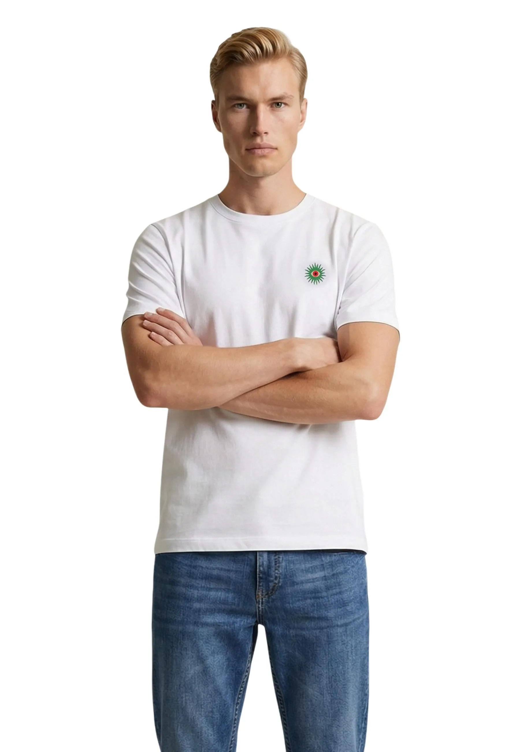 Herren T-Shirt Weiß 517764