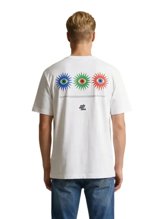 Only & Sons Herren T-Shirt Weiß | online kaufen