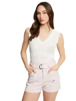 Morgan De Toi Damen Top Weiß | online kaufen