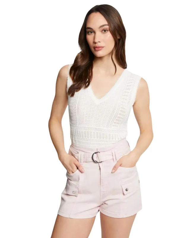 Morgan De Toi Damen Top Weiß | online kaufen