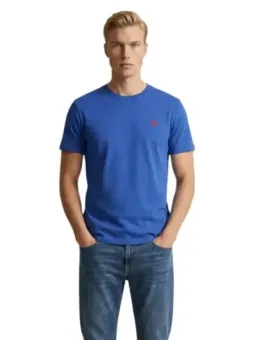 U.S. Polo Assn. Herren T-Shirt Azurblau mieten | Flex-Fashion