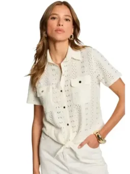 Morgan De Toi Damen Hemd Beige | online kaufen