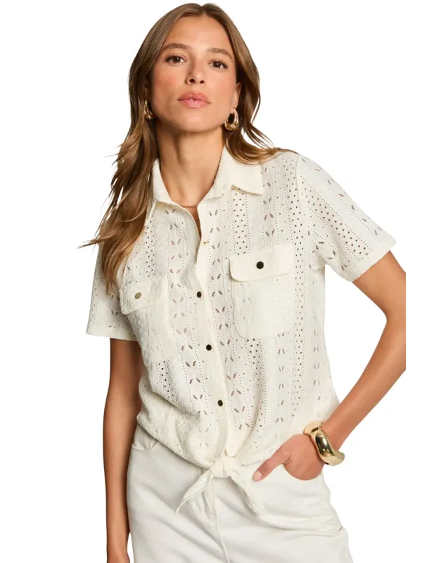 Morgan De Toi Damen Hemd Beige | online kaufen