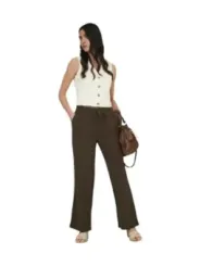 Jacqueline De Yong Damen Weste Beige | online kaufen