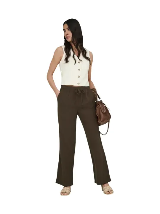 Jacqueline De Yong Damen Weste Beige | online kaufen