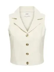 Jacqueline De Yong Damen Weste Beige | online kaufen