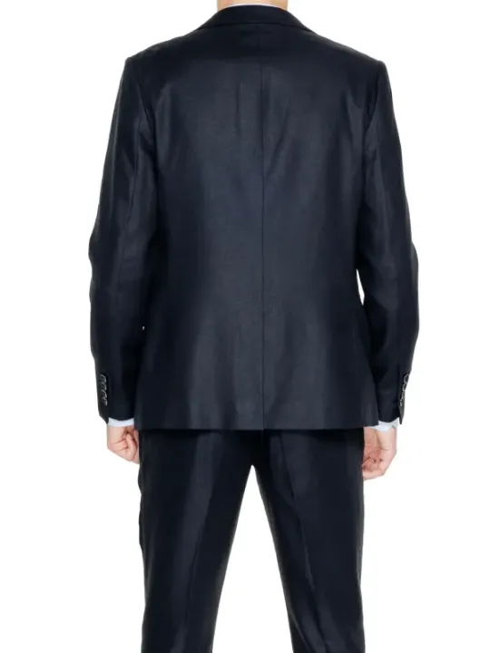 Antony Morato schwarzer Herrenanzug hinten