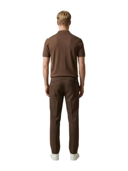 Gianni Lupo Herren Cardigan Braun | online kaufen