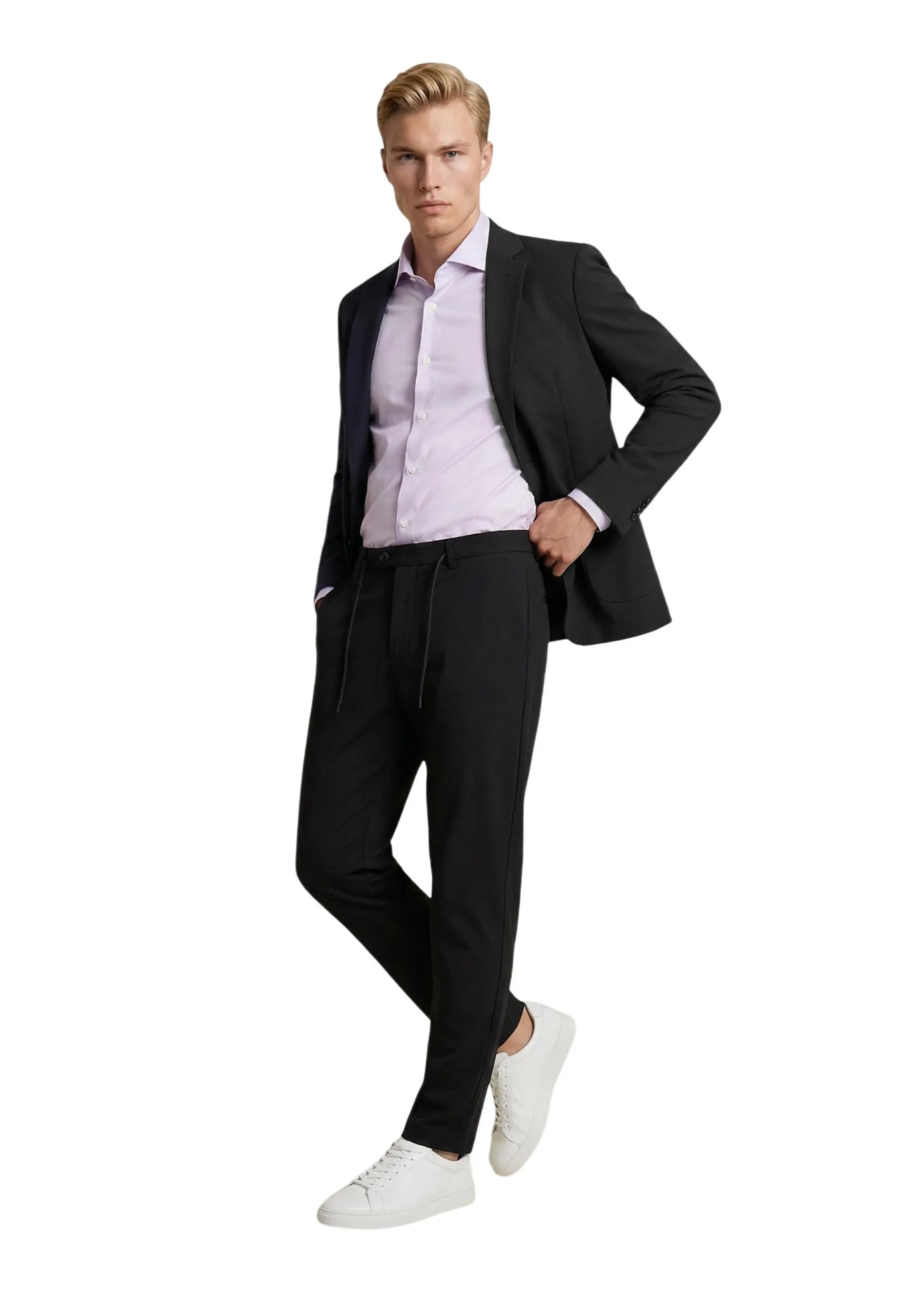 Yos Herren Anzug Schwarz 517067