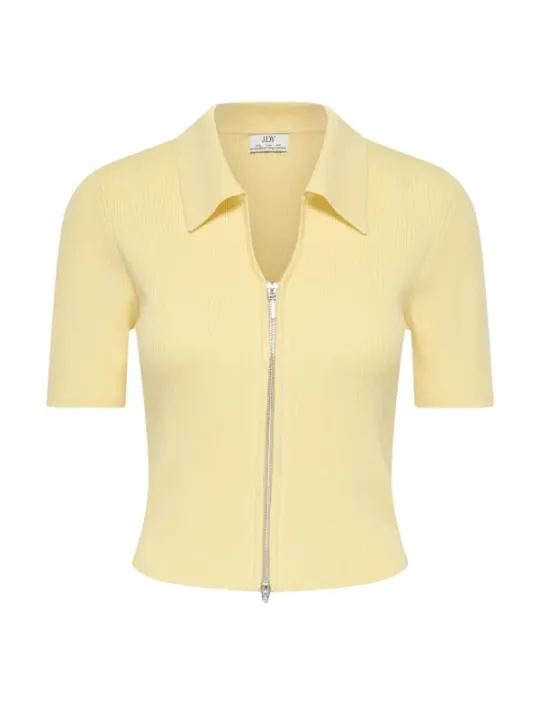 Jacqueline De Yong Damen Cardigan Gelb | online kaufen