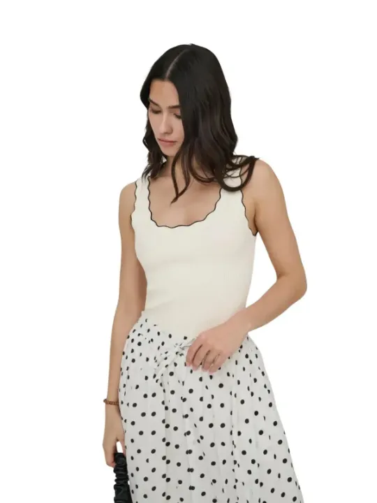 Jacqueline De Yong Damen Tank-Tops Beige | online kaufen