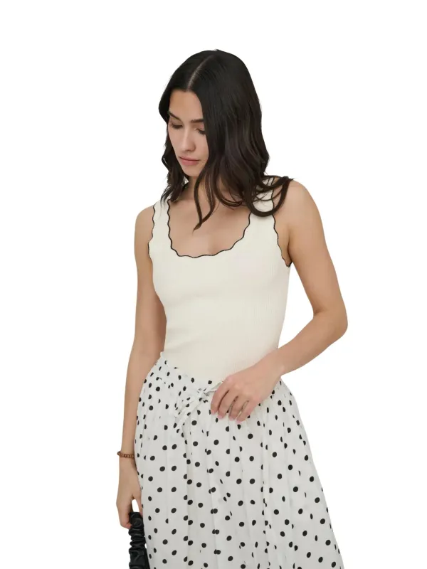 Jacqueline De Yong Damen Tank-Tops Beige | online kaufen