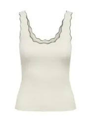 Jacqueline De Yong Damen Tank-Tops Beige | online kaufen