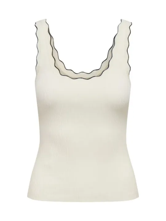 Jacqueline De Yong Damen Tank-Tops Beige | online kaufen
