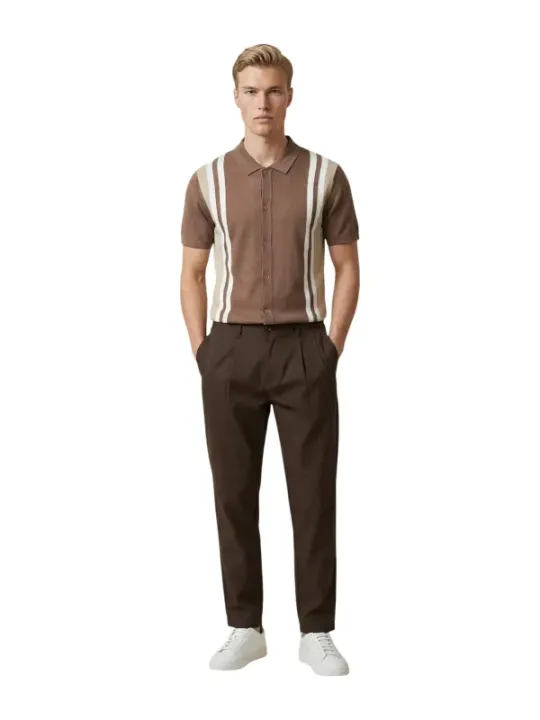 Gianni Lupo Herren Hose Braun | online kaufen