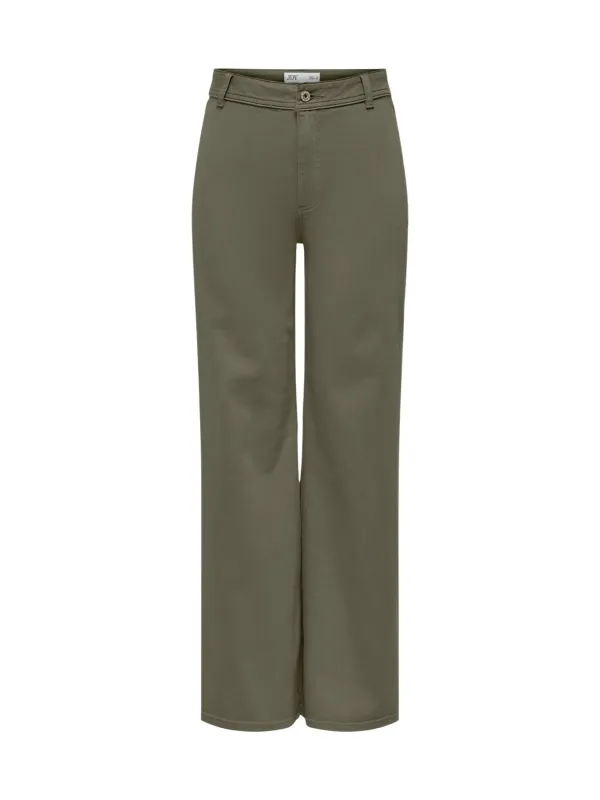 Jacqueline De Yong Damen Hose Grün | online kaufen