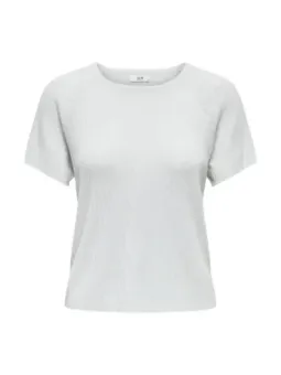 Jacqueline De Yong Damen T-Shirt Silbern mieten | Flex-Fashion