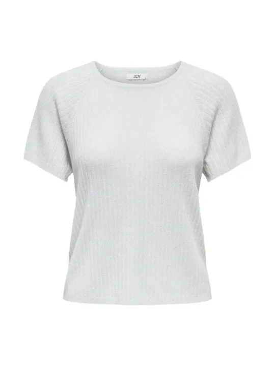Jacqueline De Yong Damen T-Shirt Silbern | online kaufen