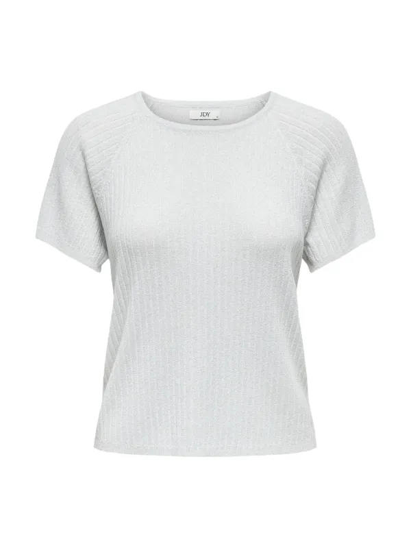 Jacqueline De Yong Damen T-Shirt Silbern | online kaufen