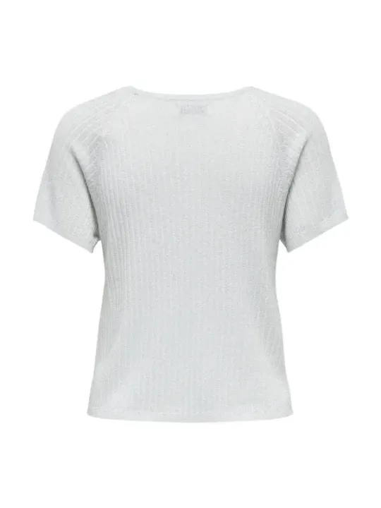 Jacqueline De Yong Damen T-Shirt Silbern | online kaufen