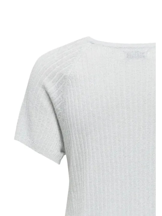 Jacqueline De Yong Damen T-Shirt Silbern | online kaufen